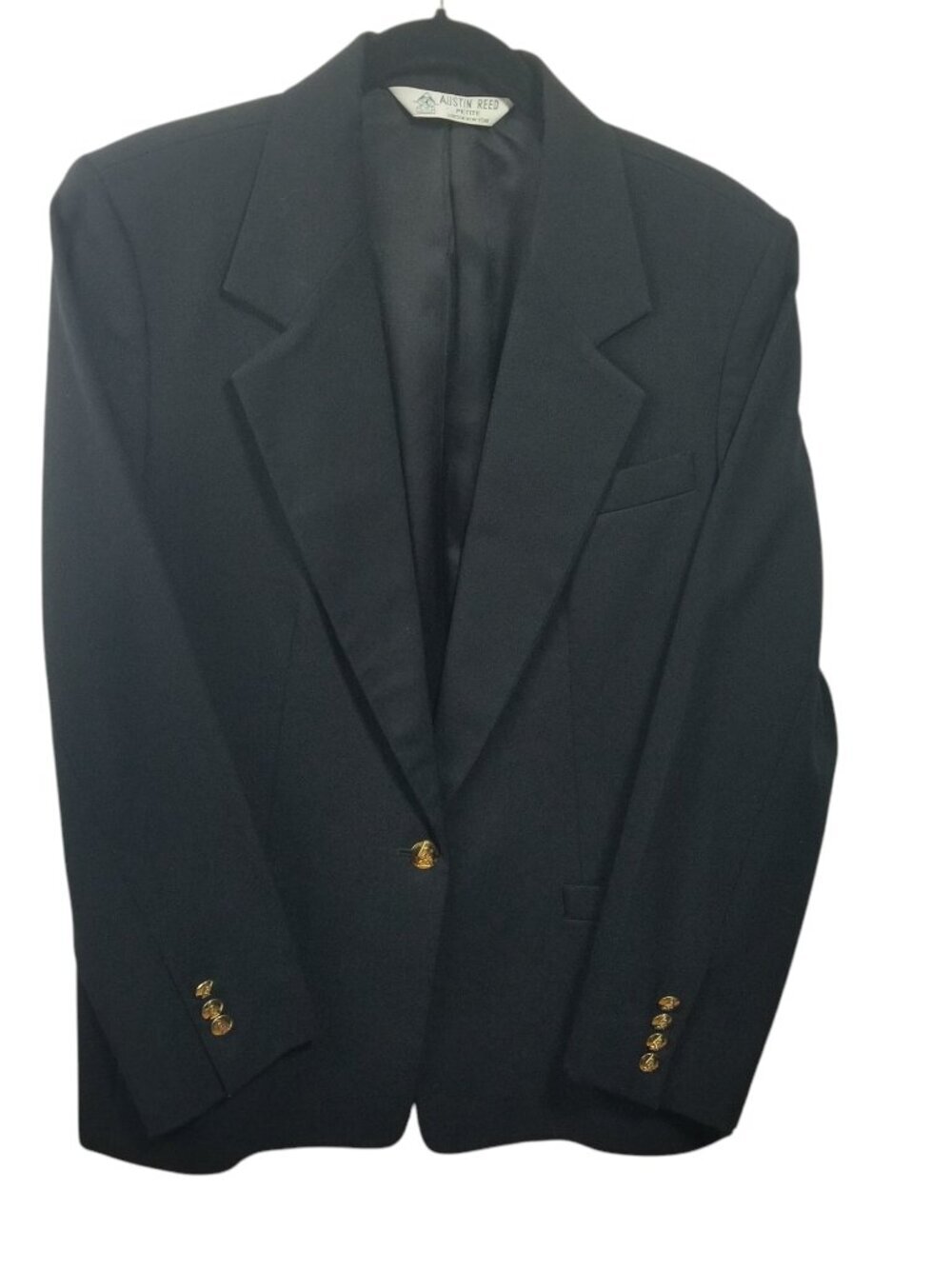 Austin Reed Women's Wool Black Career Professional Office Blazer Sz 12